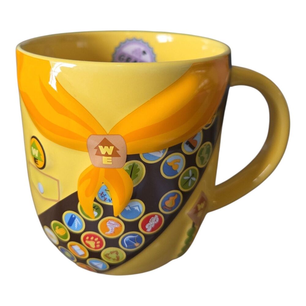 Disney Parks Pixar UP Russell Uniform Mug 17oz (MUG ONLY - NO SPOON)